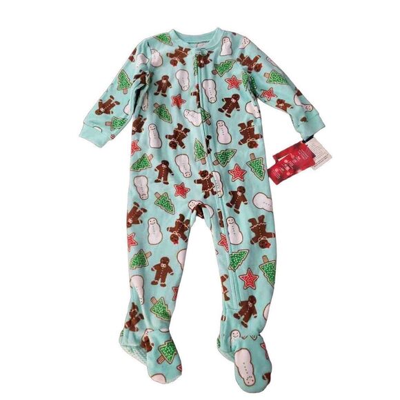 NWT UNISEX GINGERBREAD MAN SLEEPER - Picture 1 of 4